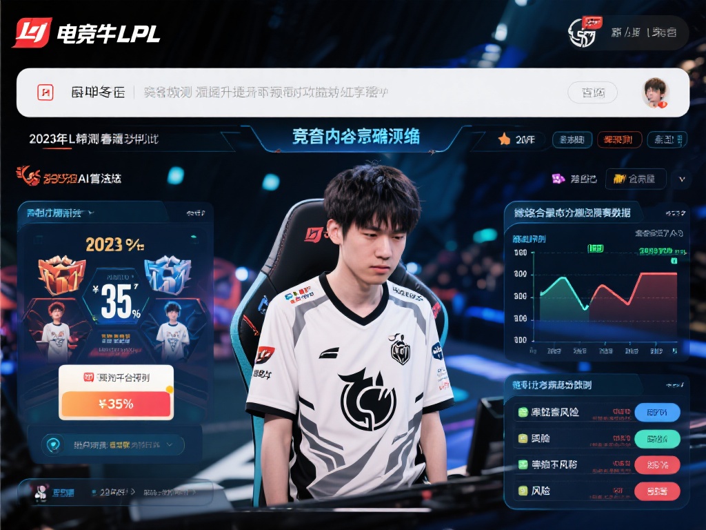 竞猜的核心在于预测的准确性，而电竞牛LPL竞猜平台