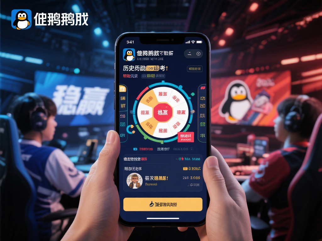 值得一提的是，企鹅电竞还会提供一些数据分析和历史战